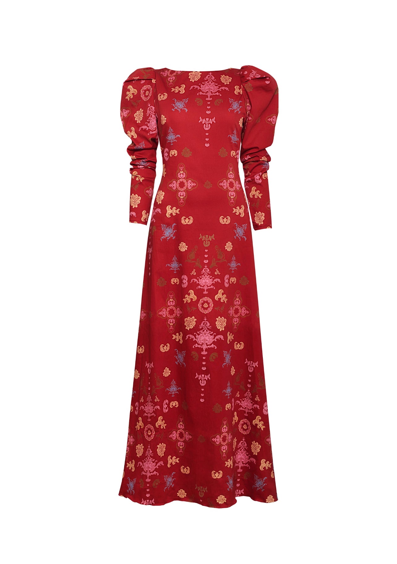 Violeta de Otoño Ankle Dress