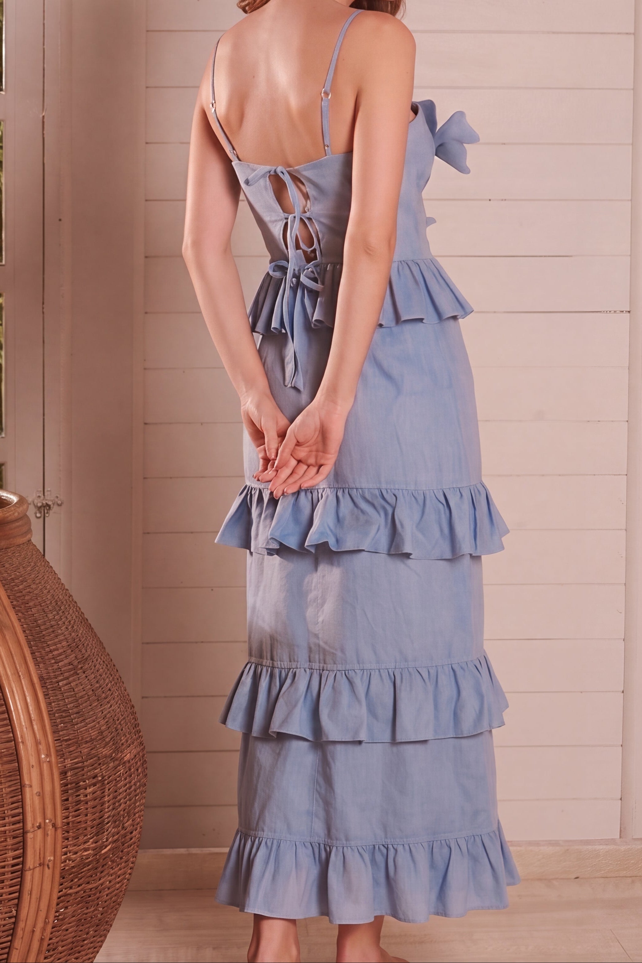 Flores al Viento Ankle Skirt