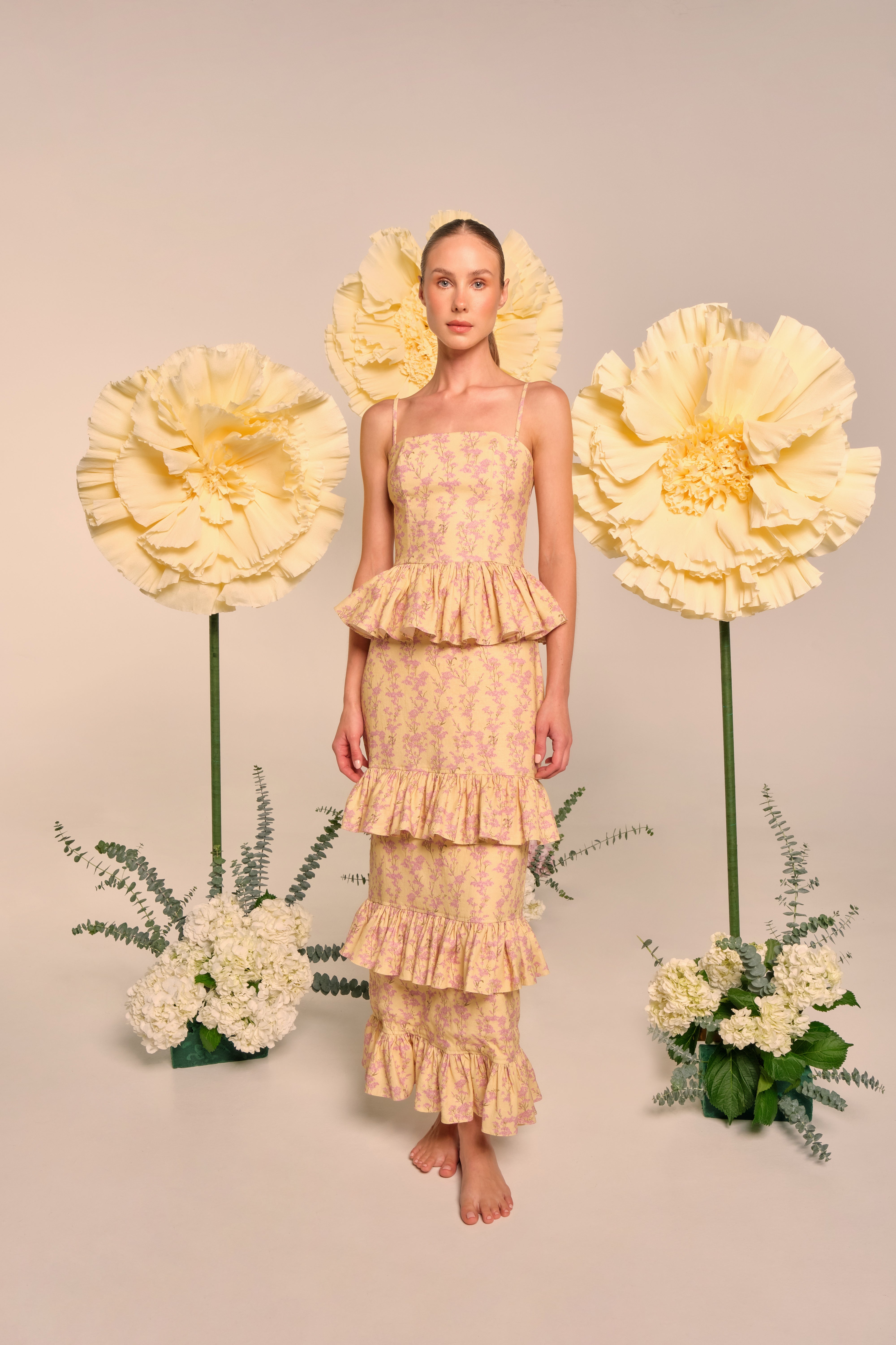 Polen de Lavanda Ankle Skirt