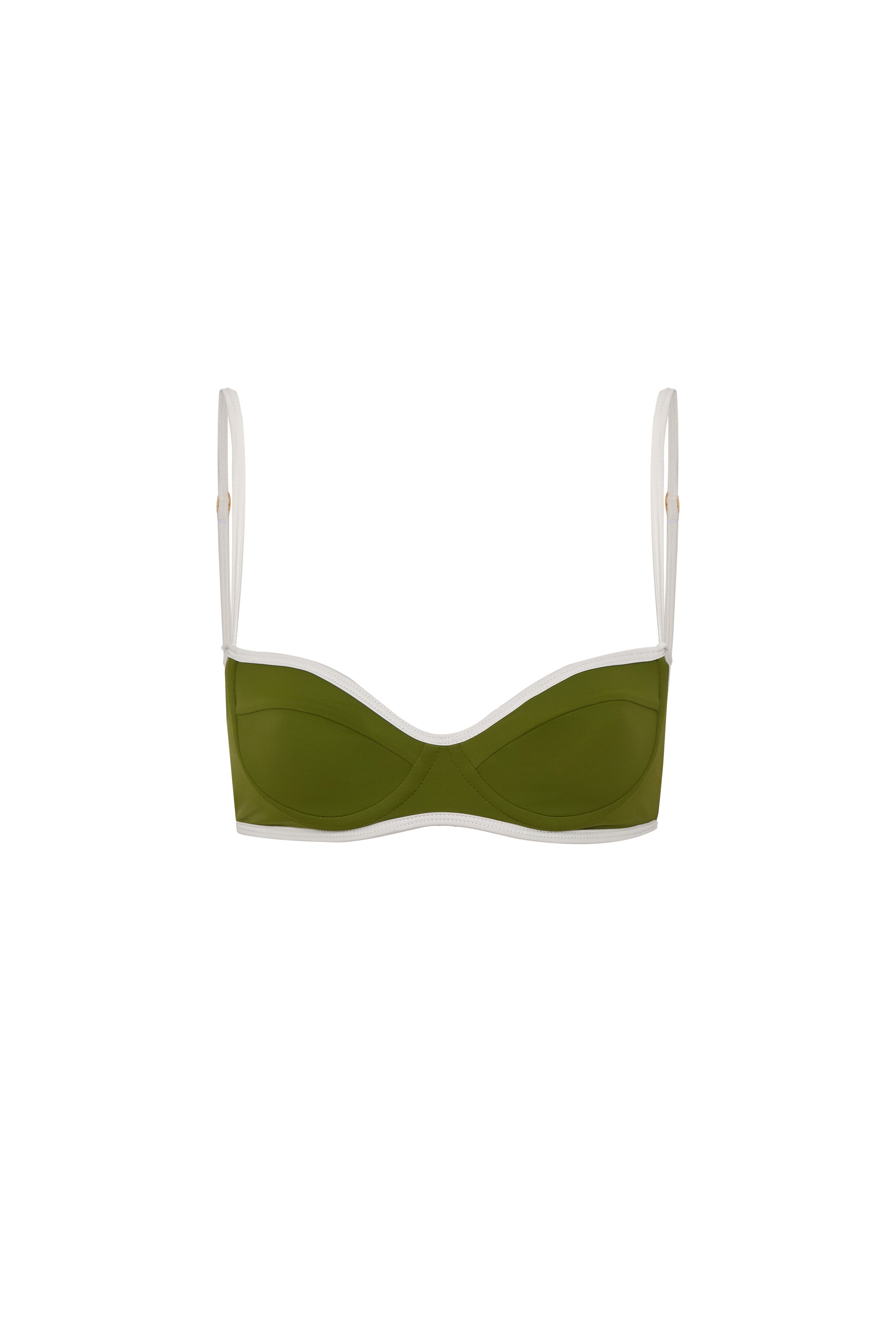 Coco Verde Bikini Top