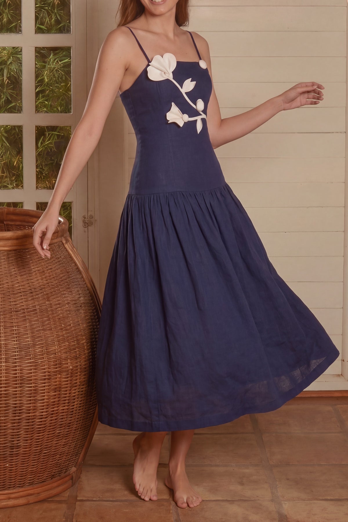 Caricia con Sal Midi Dress
