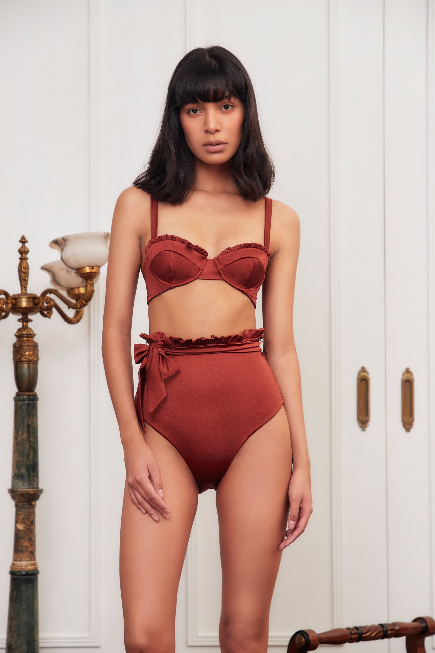 Camelia Bikini Top