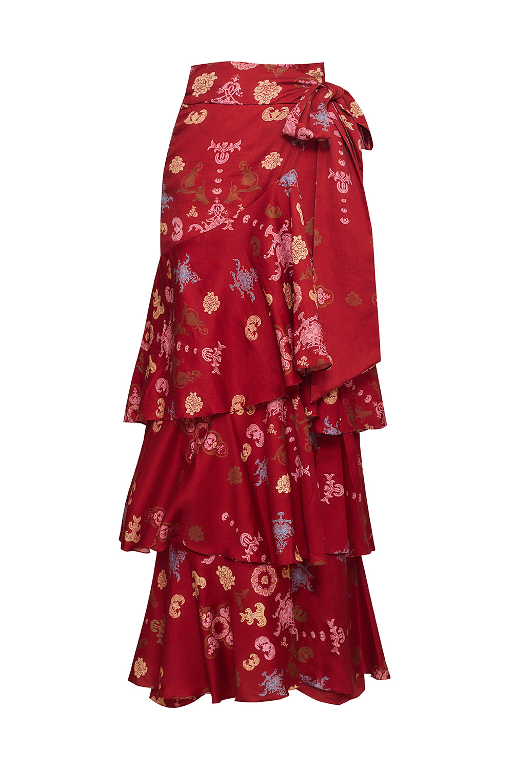 Clavel Ardiente Ankle Skirt