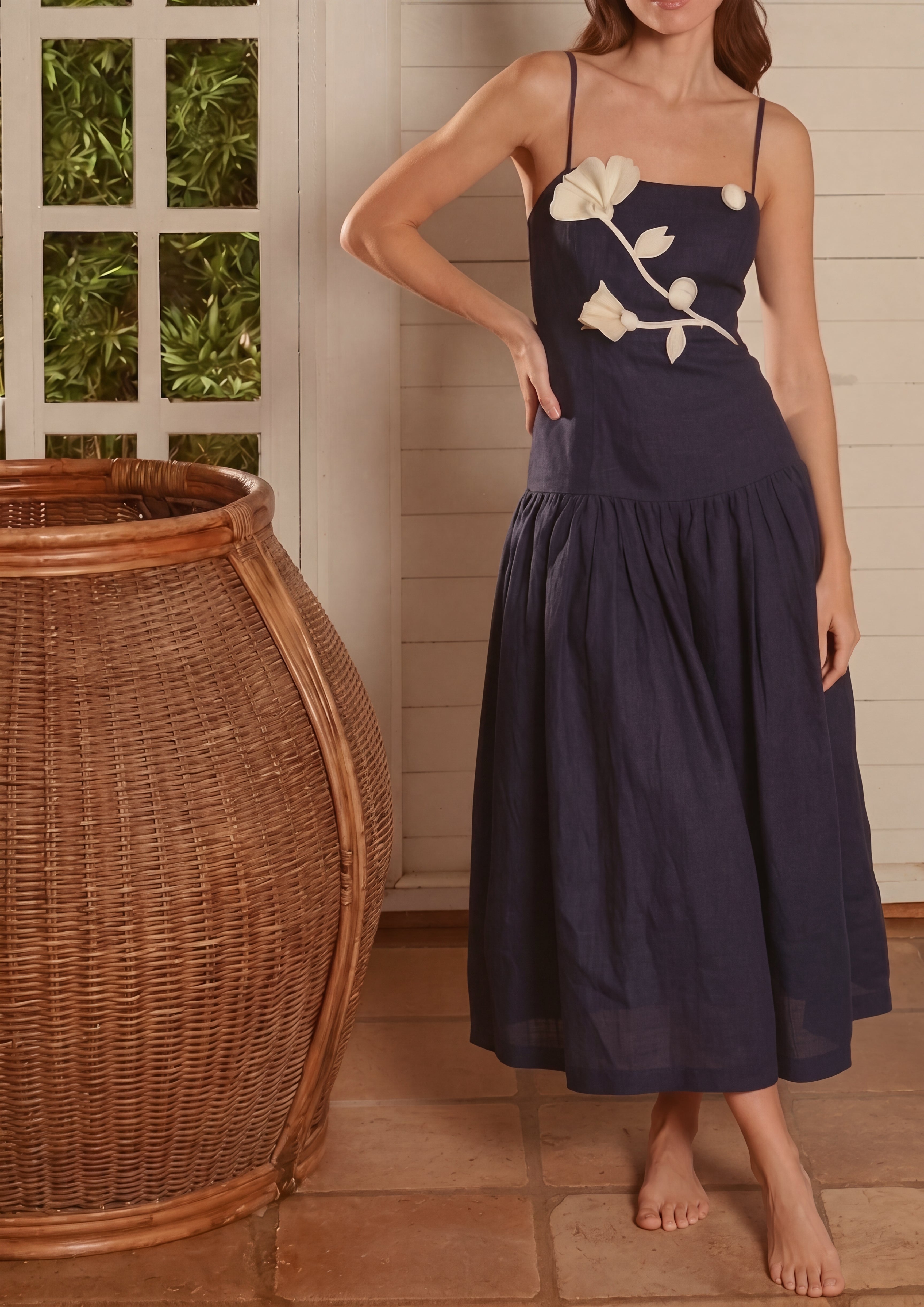 Caricia con Sal Midi Dress